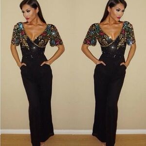 Vintage jumpsuit from Virgo’s lounge.